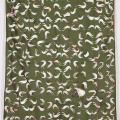 Mãe Também Lutou (Mother also fought), 2020. Waterproof canvas and organza (hand cut, machine stitched), 151 x 85 cm (Photo courtesy of the artist and Guns & Rain)