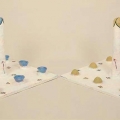 Partouze (Part II & III of Triptych), 1998. Wire-mesh, acrylic, plaster & wood. 100 x 100 x 80 cm. (Image courtesy of the artist).