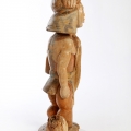 Isaac Nkululeko Makeleni - Zulu Warrior. Wood, stains, paint, 63 x 20 x 16 cm, late 1980s (Collection: M. Pissarra, Cape Town. Photo: C. Beyer
