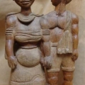 Isaac Nkululeko Makeleni - Together Forever (III). Wood (Collection: private. Photo: Cape Gallery)