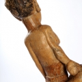 Isaac Nkululeko Makeleni - Together Forever. Yellowwood, polish, 104 x 54 x 18 cm, late 1980s/early 1990s (Collection: M. Pissarra. Photo: C. Beyer
