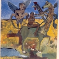 Seven Vices. Acrylic on canvas, c. 1992 (Whereabouts unknown. Photo: MP)