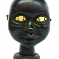 Doll's Head. Wood and paint, 12 x 7 x 6 cm, 1990s. Collection: R. Slingsby, Cape Town (photo: J. Slingsby)