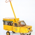 Mellow Yellow. Wire, tin, papier-m