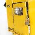 Mellow Yellow. Wire, tin, papier-m