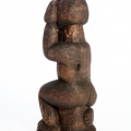 Kneeling Figure, c. late 1980s Wood, 56 x 26 x 20 cm. Private Collection, Cape Town. (Photo: C Beyer)