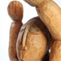 Zulu Dancer, 1989 Plain wood, 67 x 35 x 30 cm. Collection: Iziko Museums. (Photo: C Beyer)