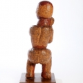 Standing Figure, c. 1994/5 Tamboti, 29 x 15 cm (with base), Collection: S Baer, Cape Town. (Photo: C Beyer)