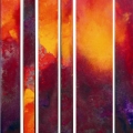 Overburden: Hot Earth. Mixed media, 260cm