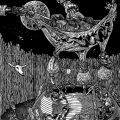 Nocturnal Cash Cow Orgy 2012 - Linocut print (Image Courtesy the artist)