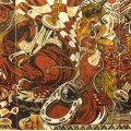 Reprimandation of Temptation, Cardboard relief print (Image source: Printuniverse)