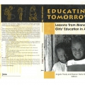 "Educating Tomorrow - Lessons from Managing Girls' Education in Africa". Edited by Angel Thody & Eleanor Stella M Kaabwe