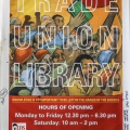 Trade Union Library poster, 1993. (Draft version)