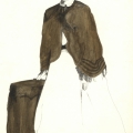 Female Figure. Pencil drawing. 29.5 x 39.5cm