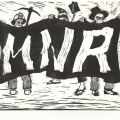Untitled. Linocut. 29.7 x 42 cm