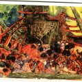 Abandoned Kraal Maria Ratschitz Mission 1998. Watercolour and bleach on paper (Photo courtesy the artist)