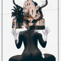 In Haus Carkes, 2016. Digital collage. 117,3 x 131,4 cm (Image courtesy the artist)