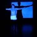 Blue. 2012. Performance. (Image courtesy of the artist).