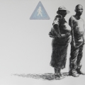 ES46, 2007. Charcoal and hand print on paper, 70 x 100 cm. (Image courtesy of the artist).