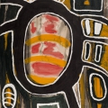 African Sunset, 1986. Acrylic on canvas.167.5 x 131.5 cm (Photo: Mike Hall)