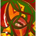 Jikala, 1994. Lithograph on paper. 60 x 29 cm (Photo: Mike Hall)