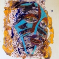 Untitled, 2009. Monoprint, mixed media. 77 x 59 cm (Photo: S Williams)
