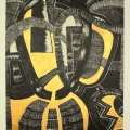 The Awakening, 1995 - 2005. Lithograph and acrylic on paper. 34 x 29.4 cm (Photo: Warren Nelson)