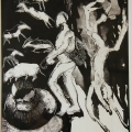 The Hunt (II), 1992. Monoprint on paper. 35 x 29.5 cm (Photo: S Williams)