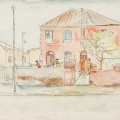 Francis Street D6, 1984. Watercolour on paper. 42 x 59 cm (Photo: Mike Hall)