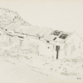 Shepherd Street D6, 1982. Pencil on paper. 37 x 54 cm (Photo: Mike Hall)