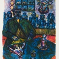 Trophy Hunter, 1994. Lithograph on paper. 43.5 x 32.5 (Photo: Mike Hall)