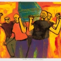 Dark Days IV, 1984. Monoprint on paper. 27 x 37.5 cm (Photo: Mike Hall)