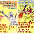 Artwork for CAP drama group production poster, c. 1984. (Image courtesy of the artist).