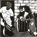 The Fat of the Land, 1979. Linocut. 24.5 x 33 cm. Artist's collection (Photo: S Williams)