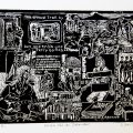 Blues for an Islander, 1994. Linocut. 39 x 28 cm. Artist's collection (Photo: S Williams)