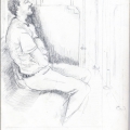 Untitled, c. 1982 - 1986. Pen on paper. 29.7 x 21 cm (Photo: S Williams)