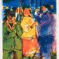 Going Home, 1994. Screen print on paper. 76.5 x 53 cm. (Image courtesy of the artist).