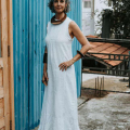 Lizette Chirrime's garments for Remember You Are Unique Fashion Show, Denis Goldberg House of Hope, Cape Town, 2024. (Photo: Art Africa).