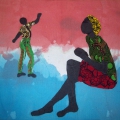 Observation, 2010. Mixed media, 30 x 30 cm. (Image courtesy of the artist).