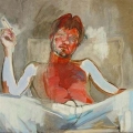 Ed, 2004. Oil on canvas, 195 cm x 195 cm. (Image courtesy of the artist).