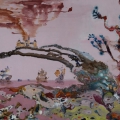 The Bankrolling of the Rijks Museum, 2015. Oil on board. 80 x 120 cm. (Image courtesy of the artist).