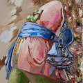 The Custodian of History, 2015. Oil on board. 80 x 60 cm. (Image courtesy of the artist).