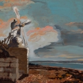 The Historic Panic Mill, 2015. Oil on board. 80 x 120 cm. (Image courtesy of the artist).