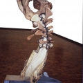 Instrument of the Creator. Wood and metal, 192 cm high. (Image courtesy of the artist).