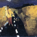 Hiking to Cape Town, 1998. Mixed media, 21 cm x 15 cm (Private collection, Image courtesy of the artist)