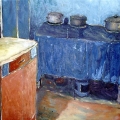 Interior with Three Pots, 2006. Oil on canvas, 60 x 40 cm (Private collection, Image courtesy of the artist)