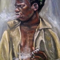 Street Kid, 2008. Oil on canvas. 65 cm x 45 cm. (Image courtesy of the artist)