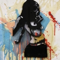Untitled, 2009. Mixed media on paper. (Image courtesy of the artist).