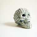 Anti-social network I, 2010.  PC keyboard and resin. 35 cm x 25 cm x 15 cm. (Image courtesy of the artist)