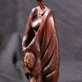Untitled. Wood carving. (Image courtesy of the artist).